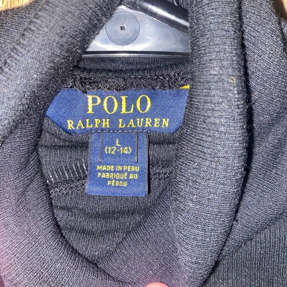 Ralph Lauren Black Turtle Neck Long Sleeve Shirt - Picture 4 of 6